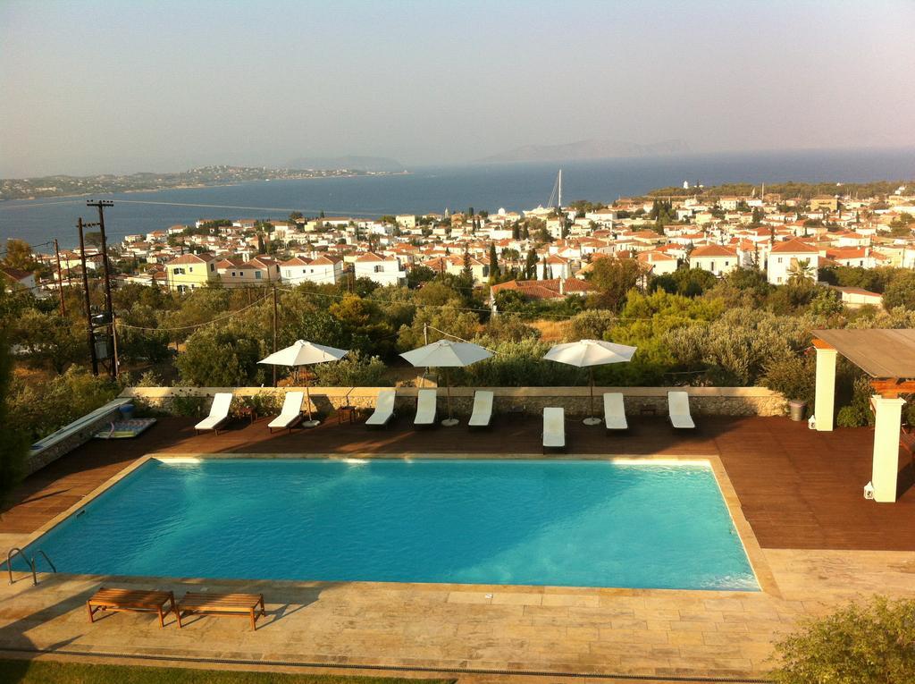 Xenon Estate Villa Spétses Exteriör bild